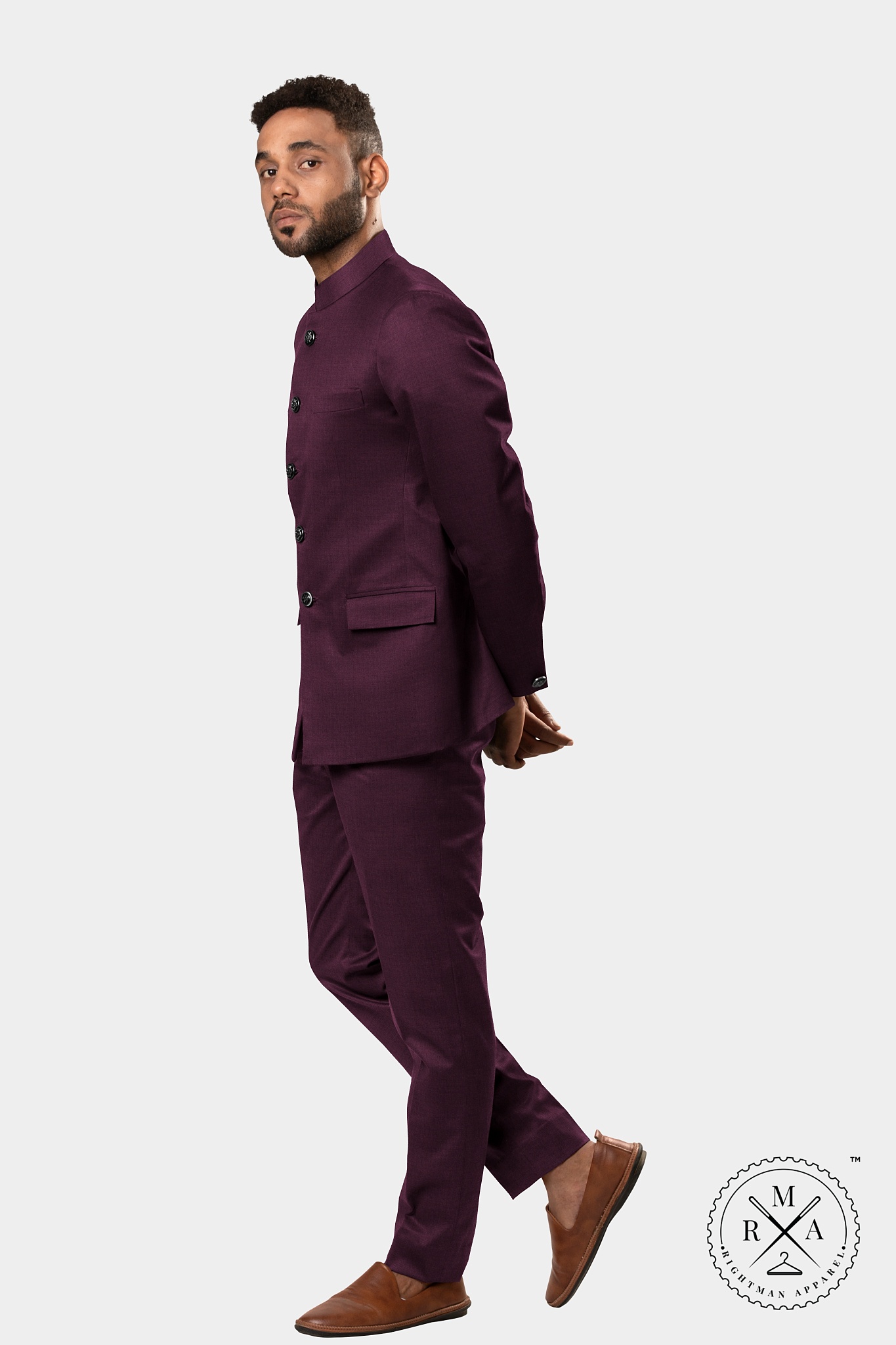 Magenta Jodhpuri Suit SU190